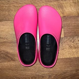 Birkenstock Clog size 38 hot pink